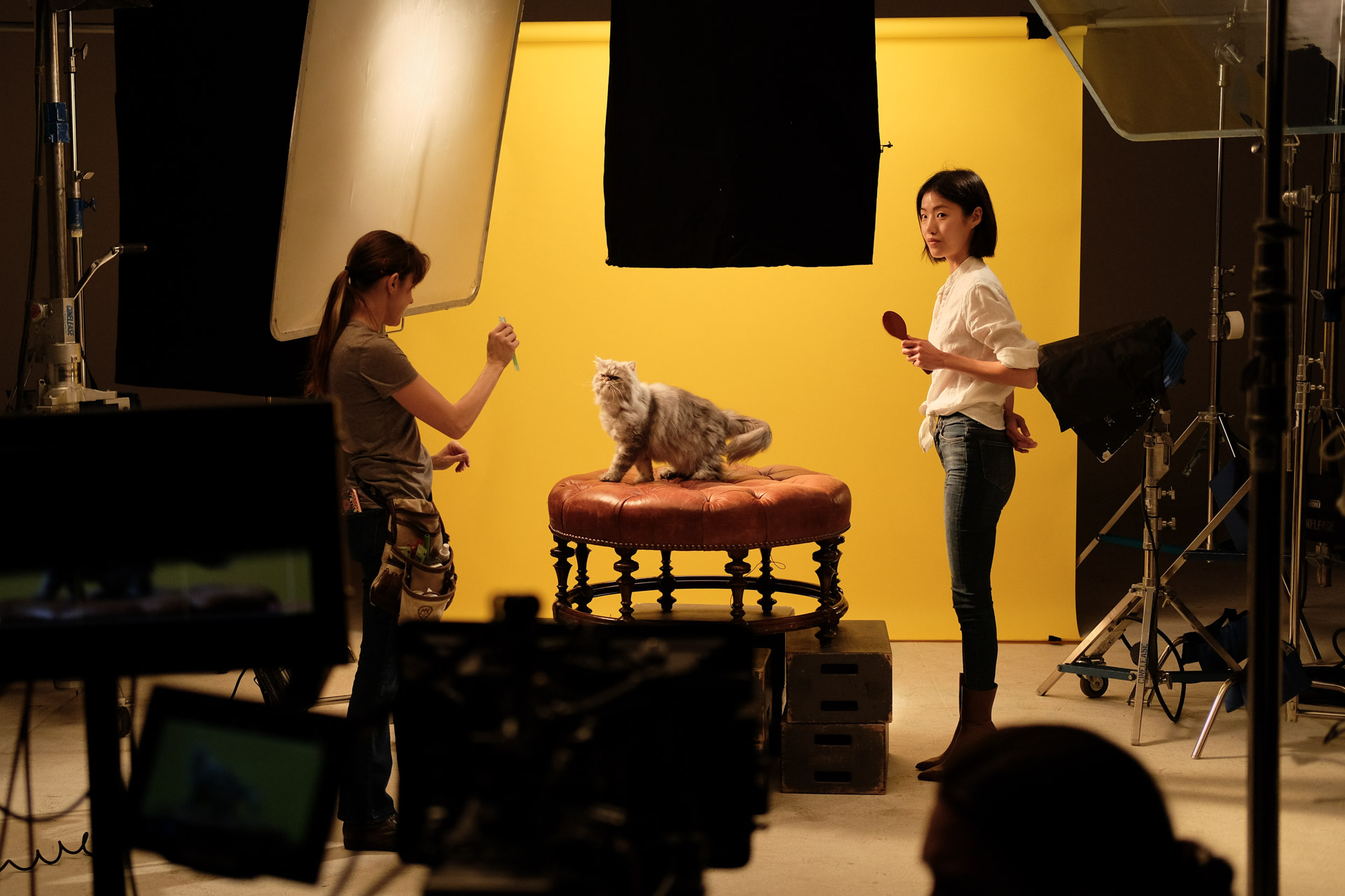 Behind the scenes Square production